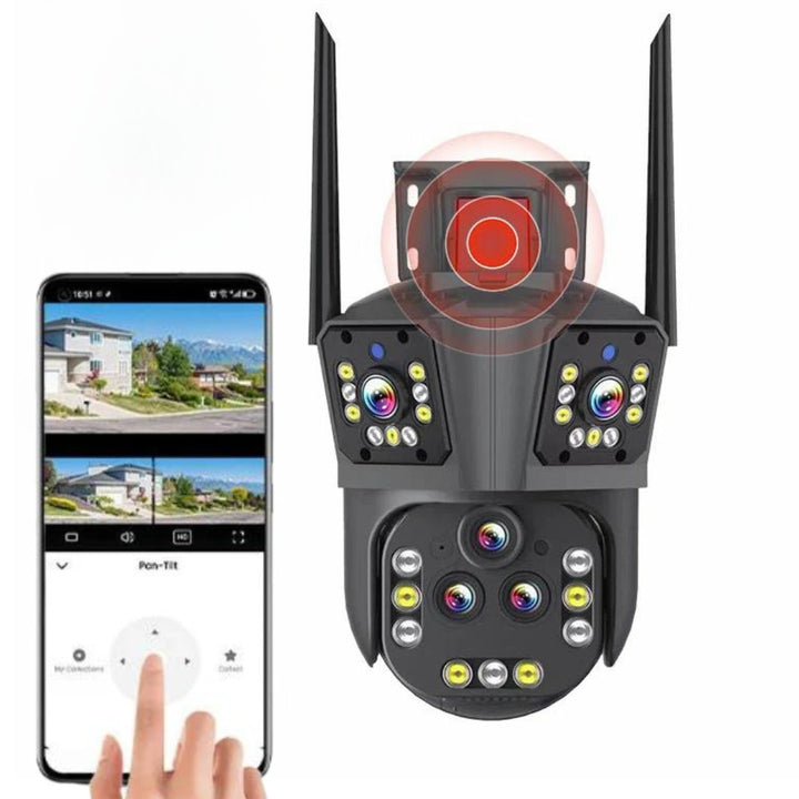 20MP WiFi Overvågningskamera med 20x Zoom og Smart Bevægelsesdetektion