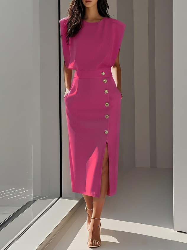 Aspen™ | Ubesværet Charme Midi Kjole