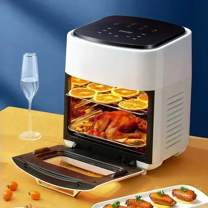 15L Multifunktionel Elektrisk Air Fryer Ovn - Steg, Bag, Grill