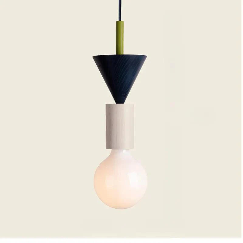 Geometrisk Lysekrone i Metal og Glas - Moderne Design