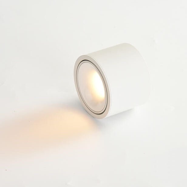 Justerbar Minimalistisk LED Loftlampe i Sort eller Hvid