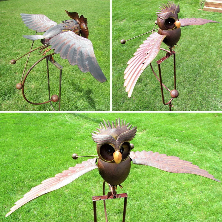 Elegant Metal Ørn Vejrmølle til Havekunst