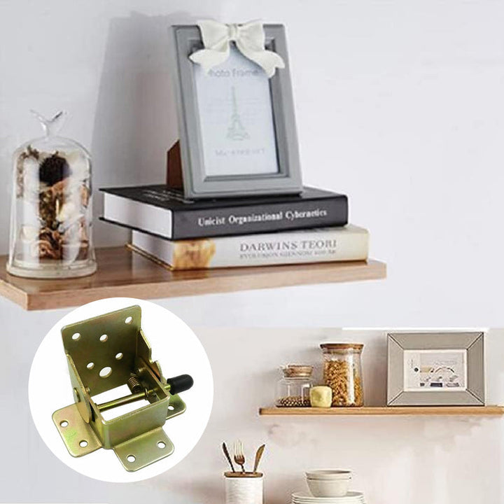 Foldbare Metalbeslag med Antik Guld Finish og Justerbart Design