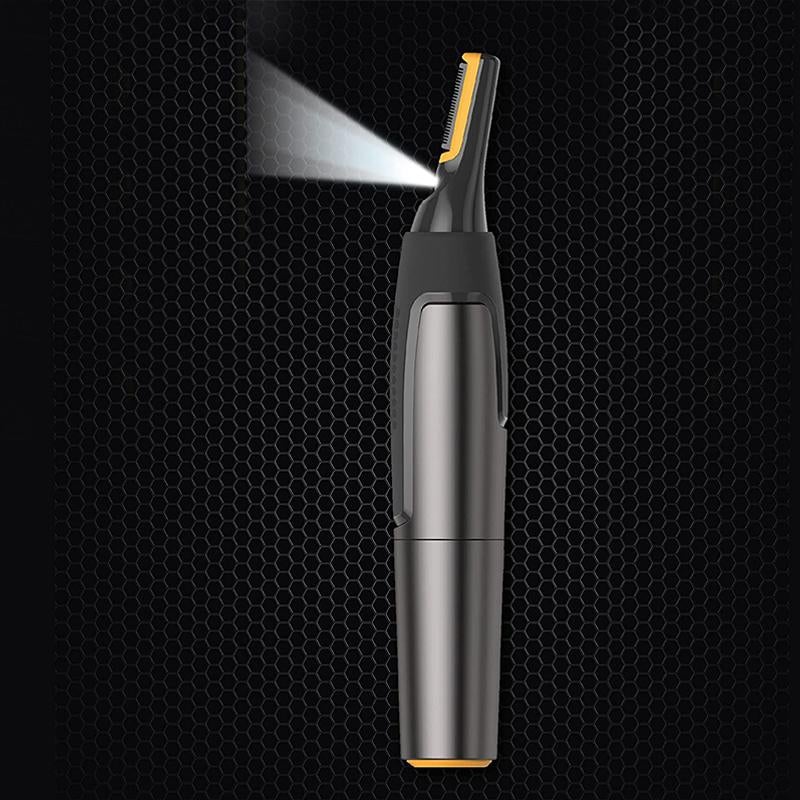 Ultra-slim Mikropræcisions Trimmer til Næse, Ører og Øjenbryn med LED-lys