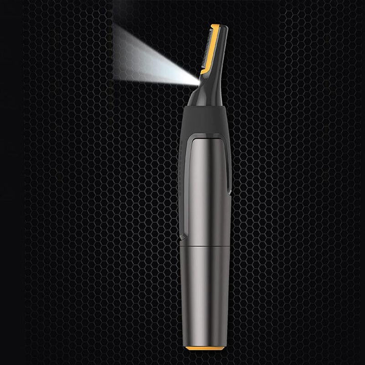 Ultra-slim Mikropræcisions Trimmer til Næse, Ører og Øjenbryn med LED-lys