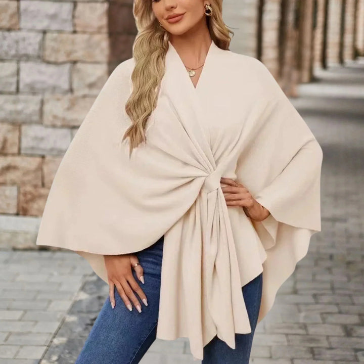 Briana™ | Elegant Draperet Poncho