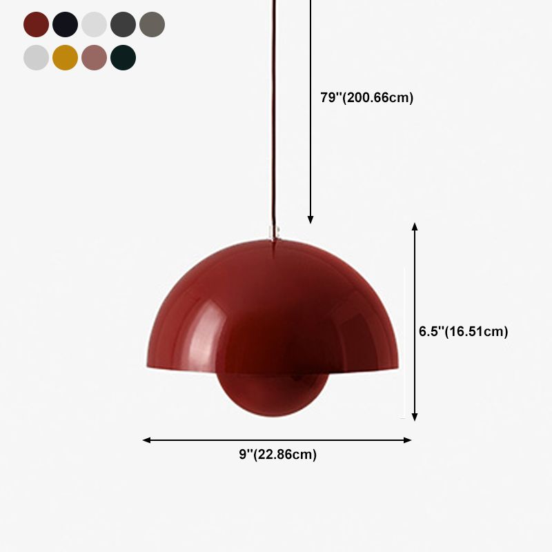 Geometrisk Pendellampe i Smedejern - Moderne Design