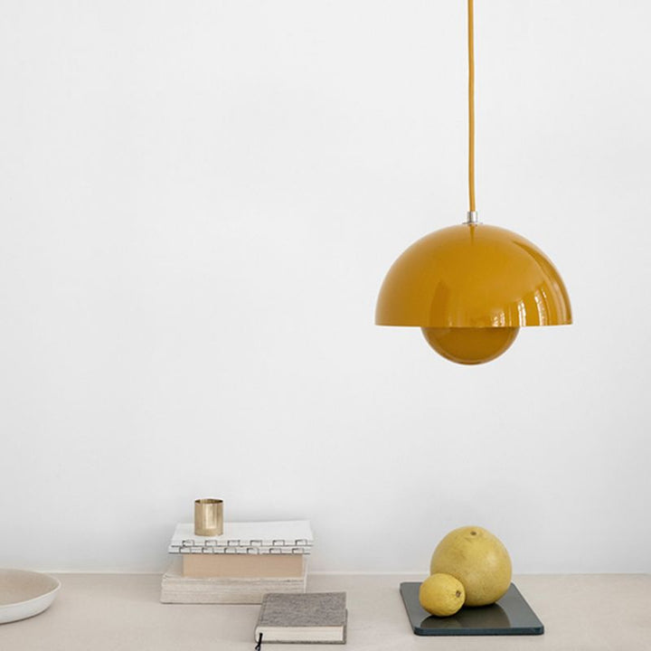 Geometrisk Pendellampe i Smedejern - Moderne Design