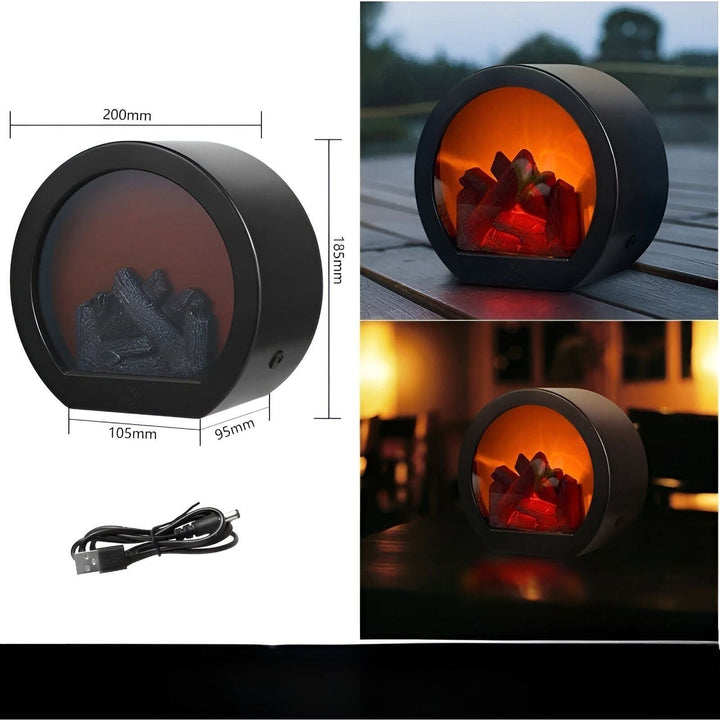 LED-lanterne med Realistisk Flammeeffekt til Indendørs og Udendørs Brug