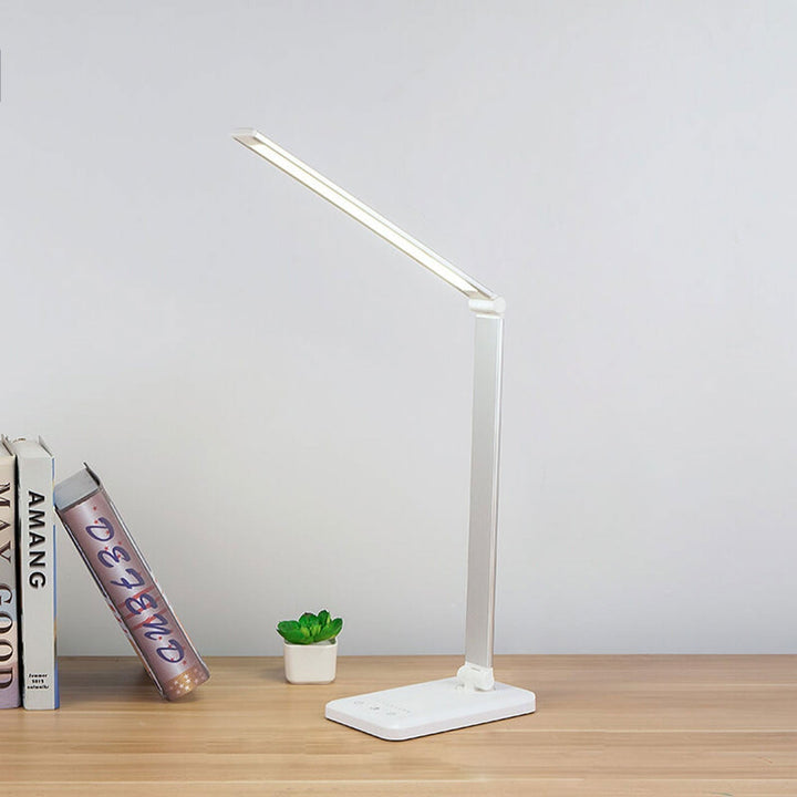 Sammenklappelig Dæmpbar LED Skrivebordslampe med Justerbar Farvetemperatur