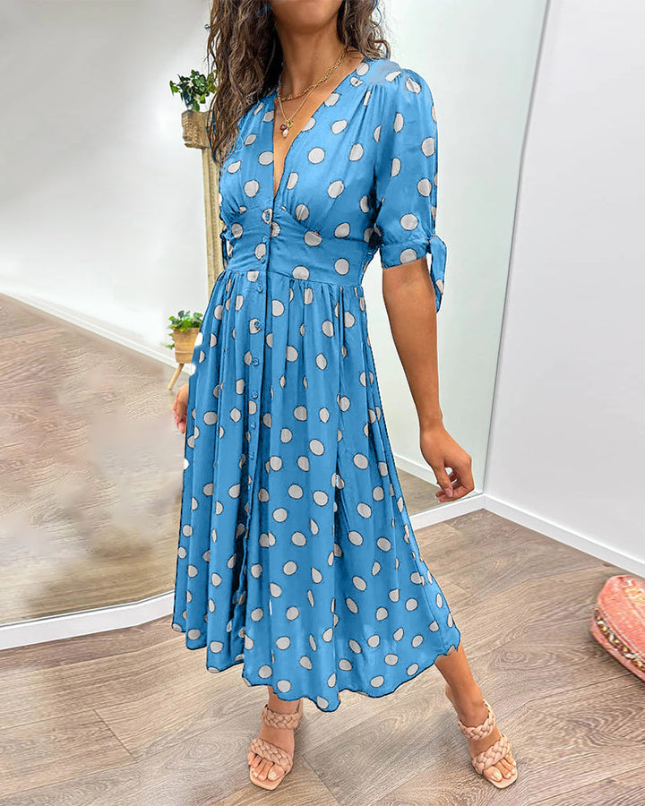 Bailey™ | Elegant Prikket Kjole