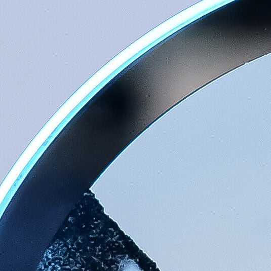 3D Quicksand LED Bordlampe i Glas
