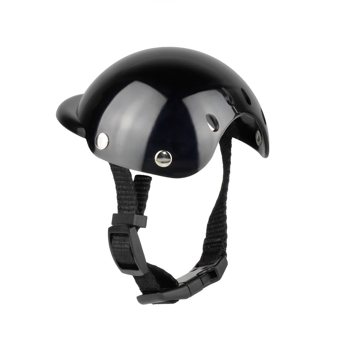Hundemotorcykelhjelm med Goggles - Sikker og Stilfuld Beskyttelse