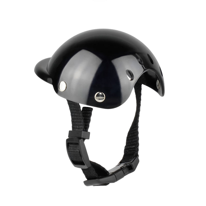 Hundemotorcykelhjelm med Goggles - Sikker og Stilfuld Beskyttelse