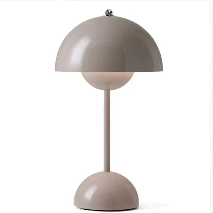 Nordisk Svampe Bordlampe med Justerbar Lysstyrke