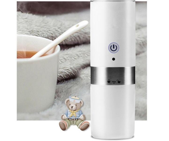 Bærbar Elektrisk Kaffe Brygger med USB og Batteri