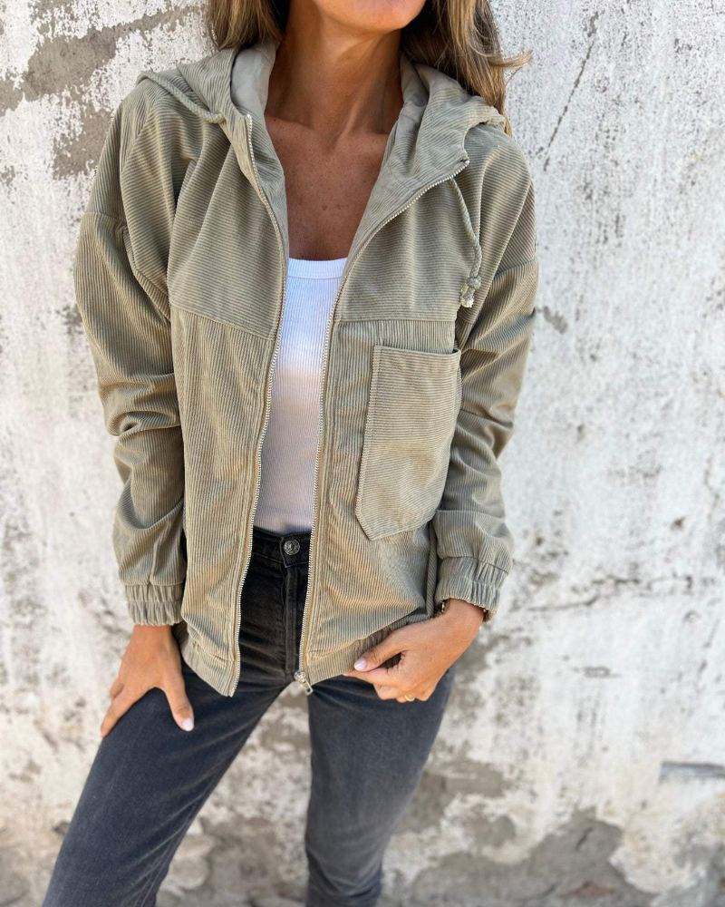 Cynthia™ | Hætte Zip Jakke