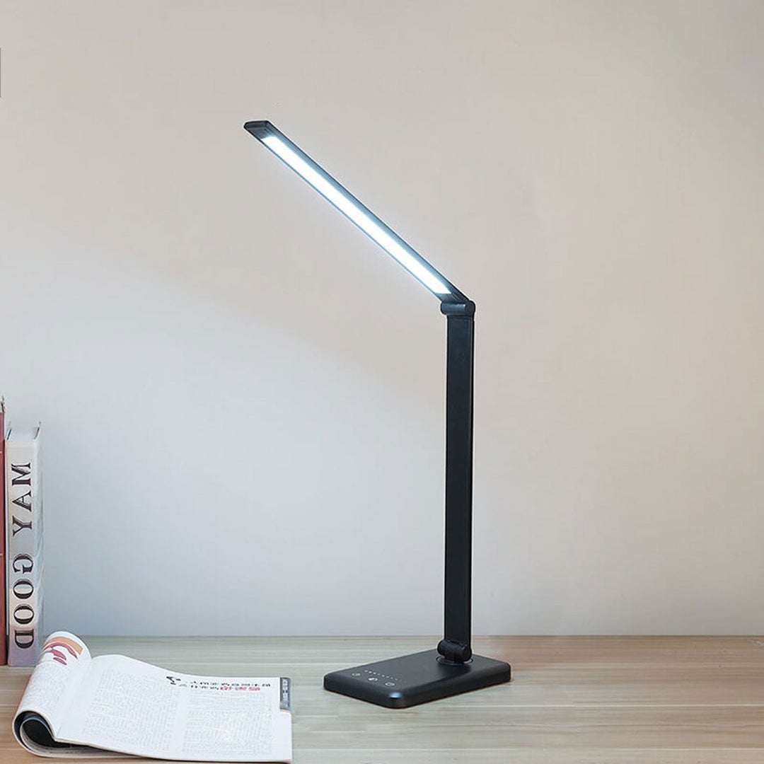 Sammenklappelig Dæmpbar LED Skrivebordslampe med Justerbar Farvetemperatur