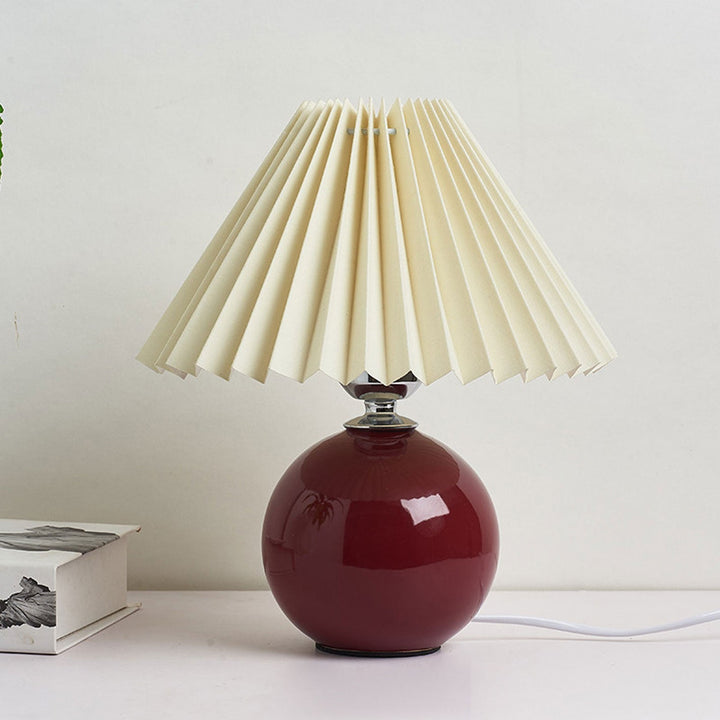 Moderne Keramisk Bordlampe i Flere Farver