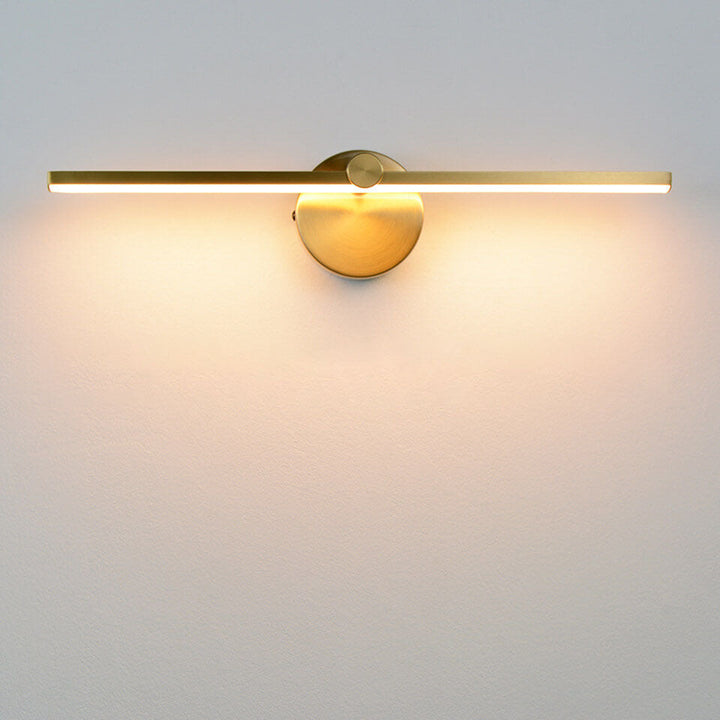 Moderne Aluminium Væglampe med Integreret LED - Sort, Hvid, Guld