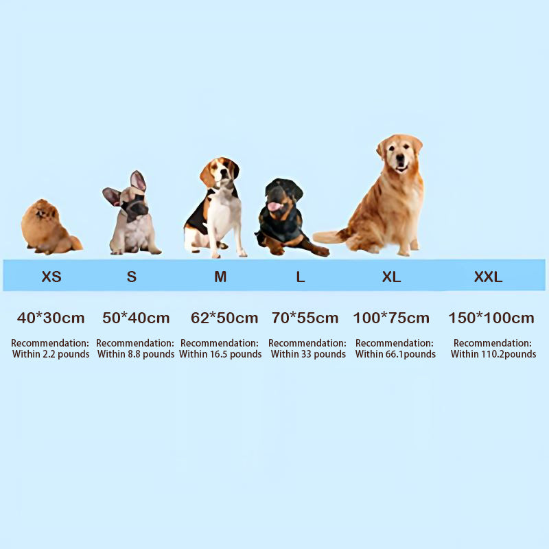 Gel-Fri Kølemåtte til Hunde - Komfortabel Sommer Pet Pad