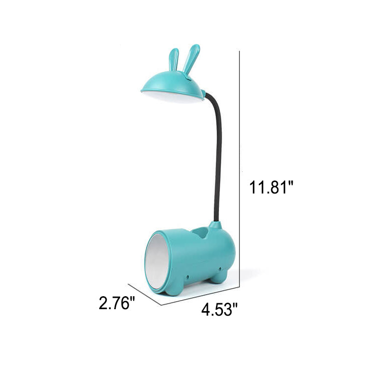 Cartoon Kanin LED Skrivebordslampe med Berøringskontrol