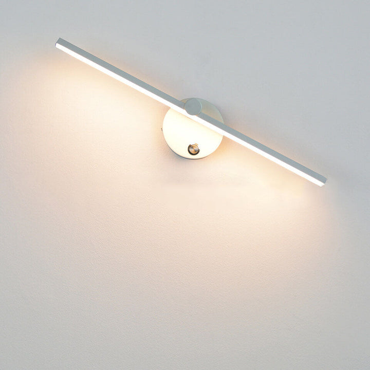 Moderne Aluminium Væglampe med Integreret LED - Sort, Hvid, Guld