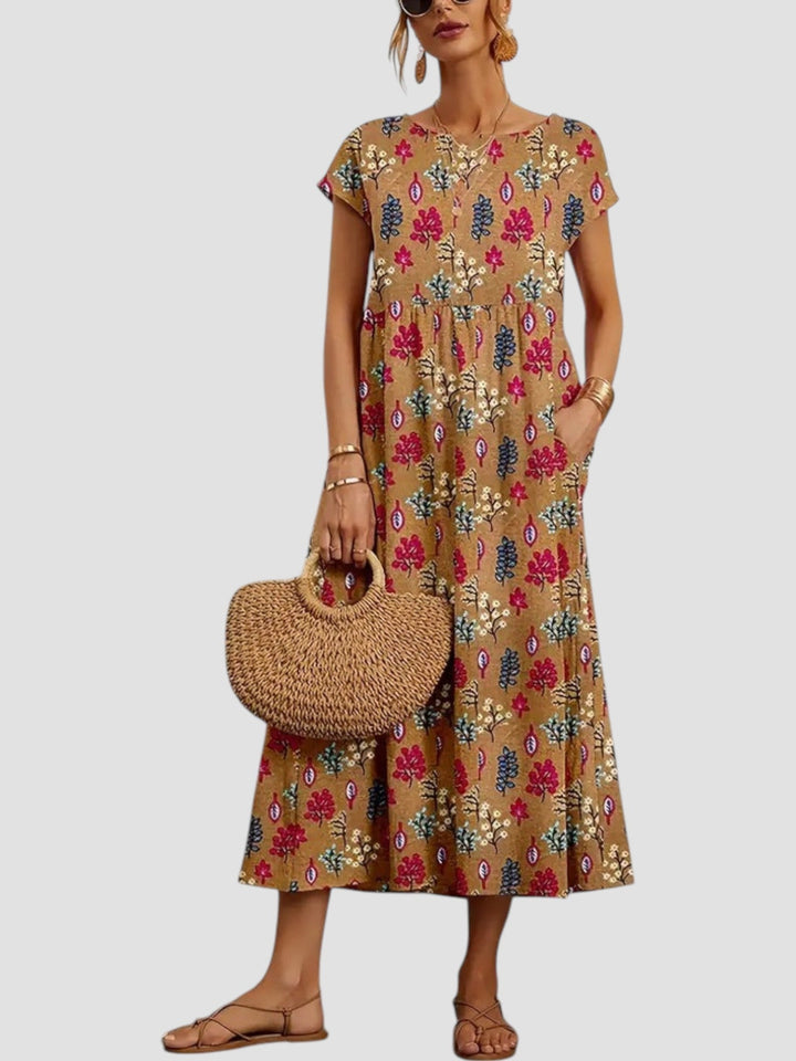 Lynn™ | Vintage Maxi Kjole