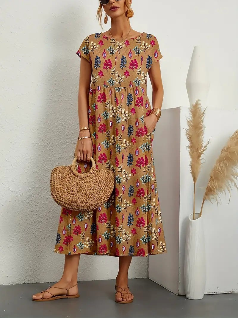 Deborah™ | Elegant Blomsterkjole