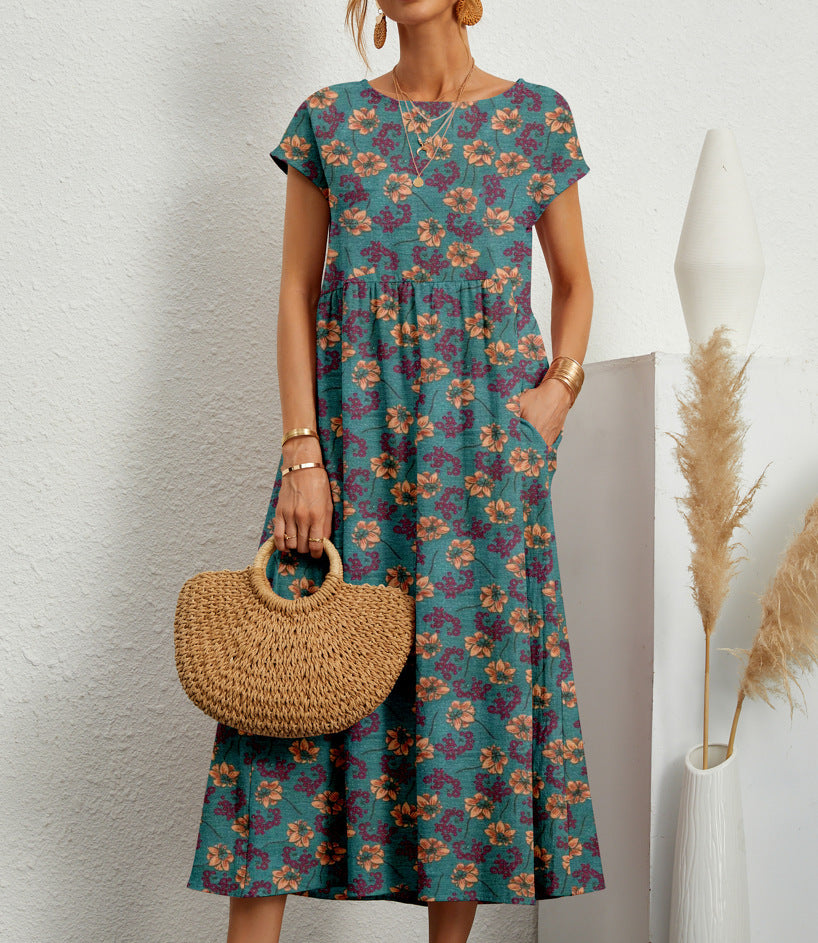 Deborah™ | Elegant Blomsterkjole