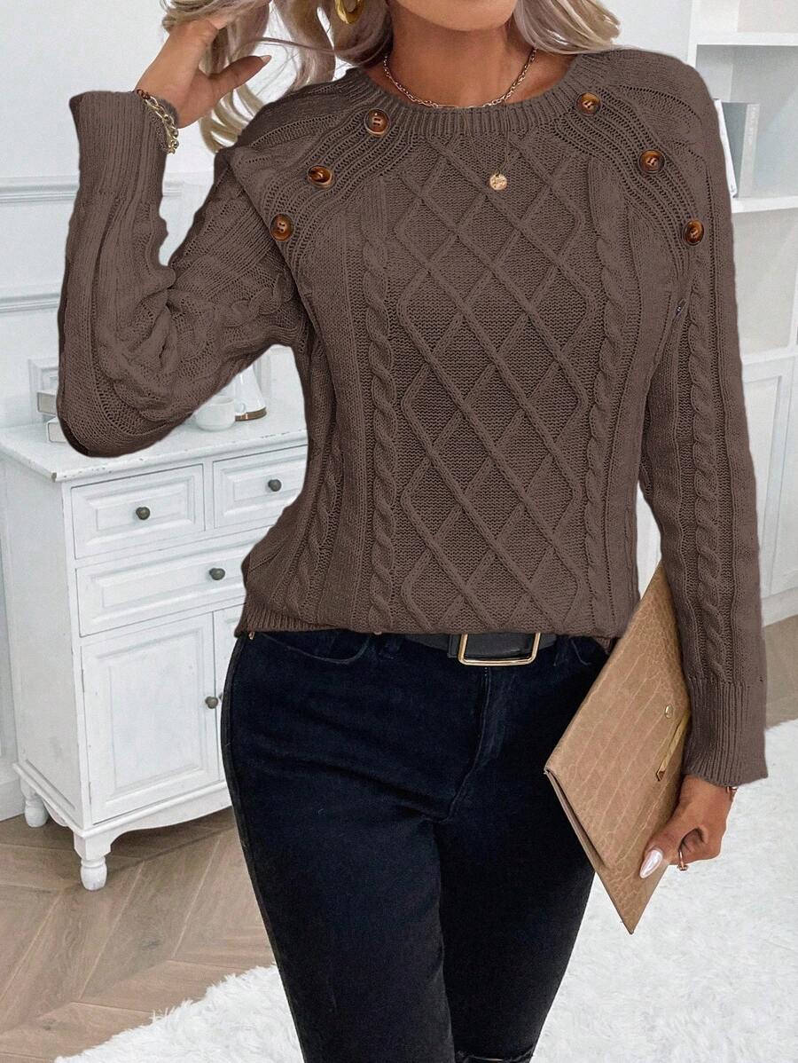 Betsy™ | Kabelstrik med knapdetaljer