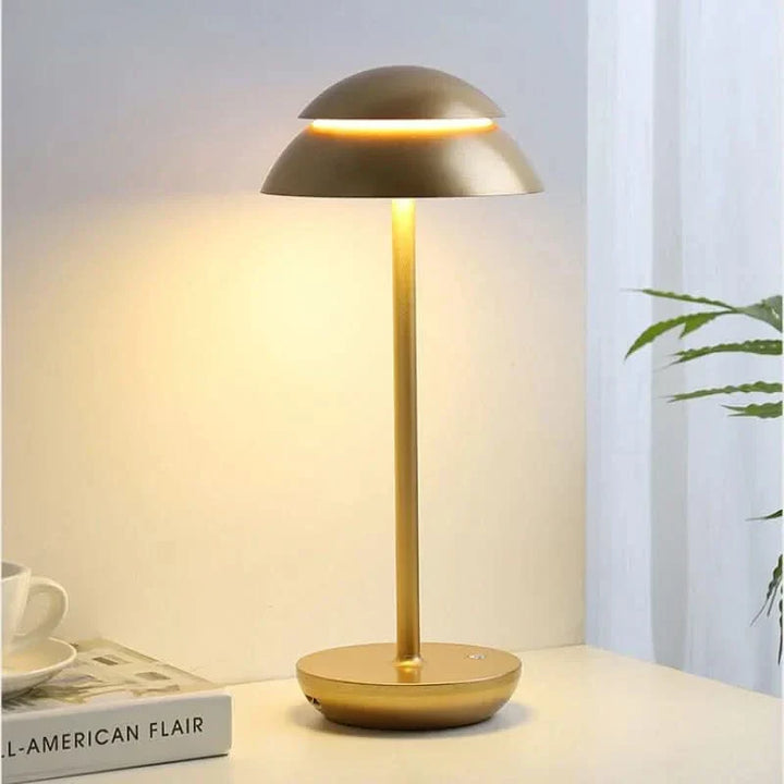 Trådløs Skandinavisk LED Bordlampe med Touch Dæmpning