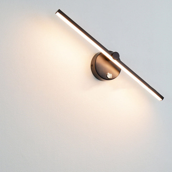 Moderne Aluminium Væglampe med Integreret LED - Sort, Hvid, Guld