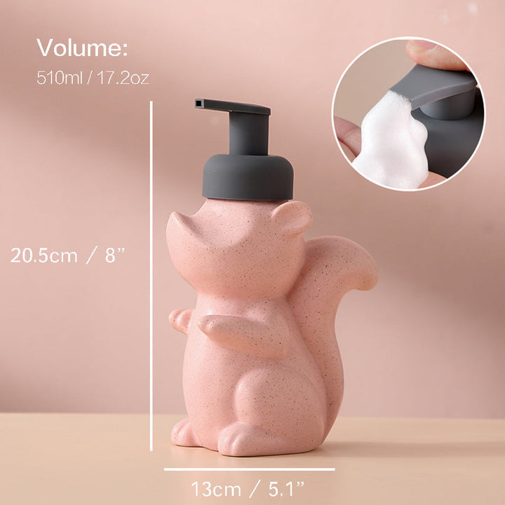 Keramisk Sæbe Dispenser med Egerndesign, 510 ml