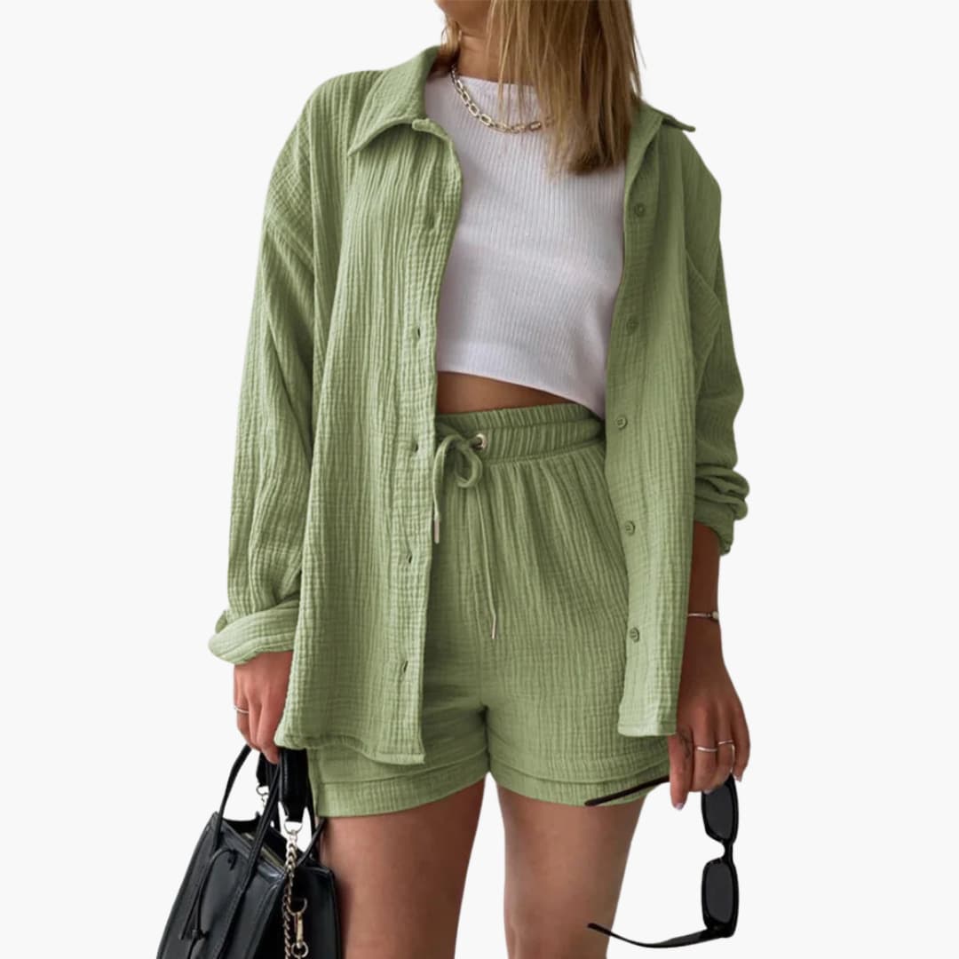 Rosa™ | Chic og Casual To-Delt Sæt