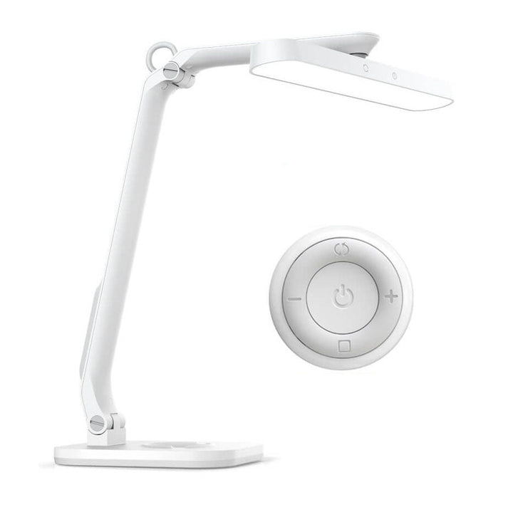 USB Opladelig Foldbar LED Skrivebordslampe i Hvid
