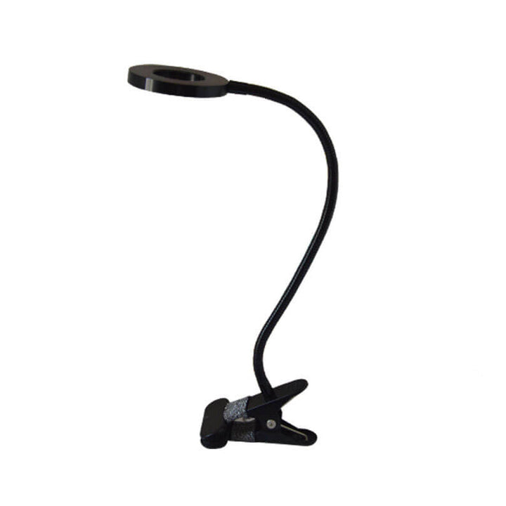 Industriel Clip-On LED Skrivebordslampe i Metal