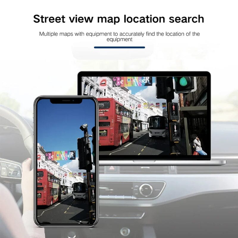 Magnetisk GPS Tracker med Realtidssporing og Lydoptagelse