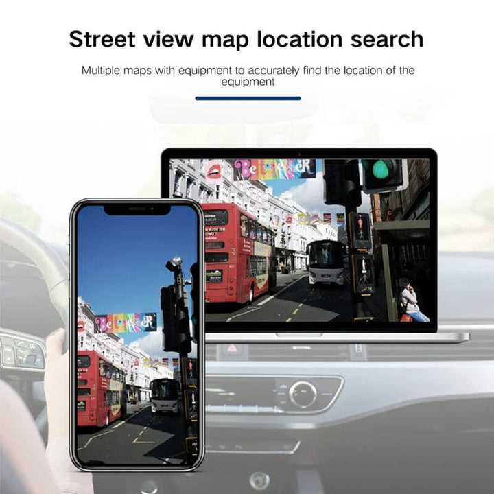 Magnetisk GPS Tracker med Realtidssporing og Lydoptagelse