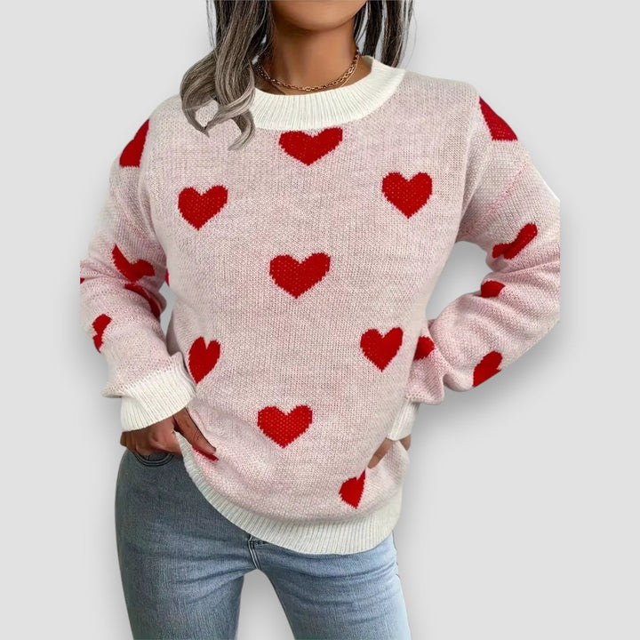 Katherine™ | Elegant Hjerter Sweater
