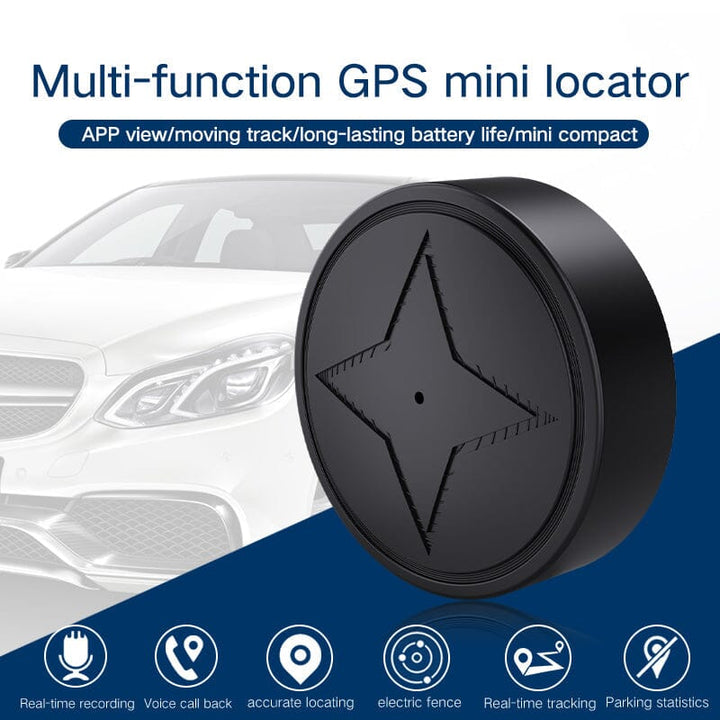 Magnetisk GPS Tracker med Realtidssporing og Lydoptagelse