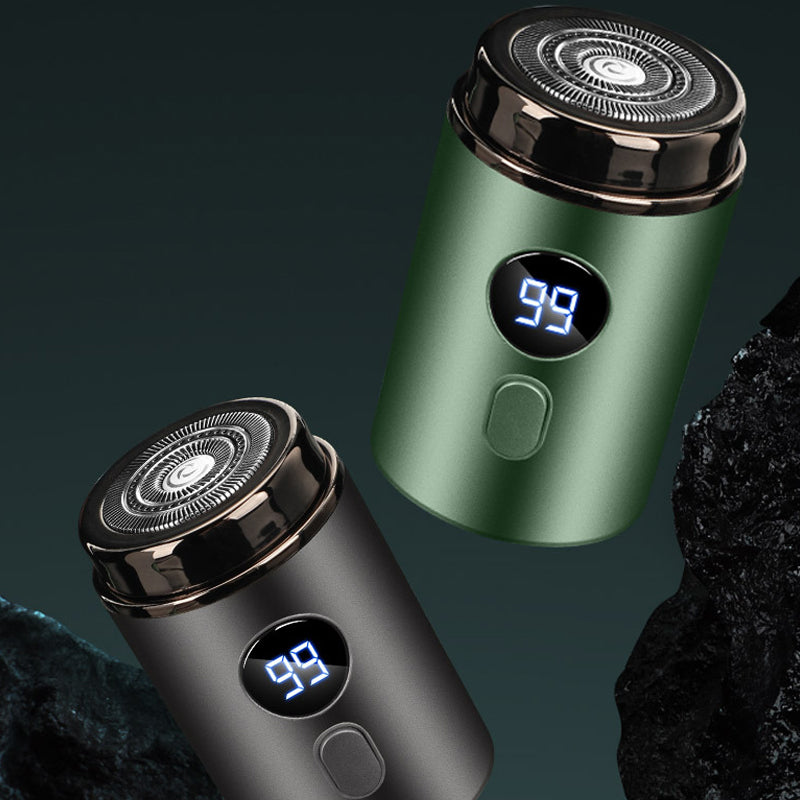 Mini Elektrisk Barbermaskine med Type C Opladning og Vaskbart Design