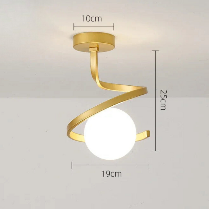 Moderne Glas Pendellampe til Hyggelig Belysning