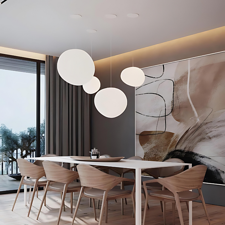 Glas Pebble Pendel Lys med Moderne Design