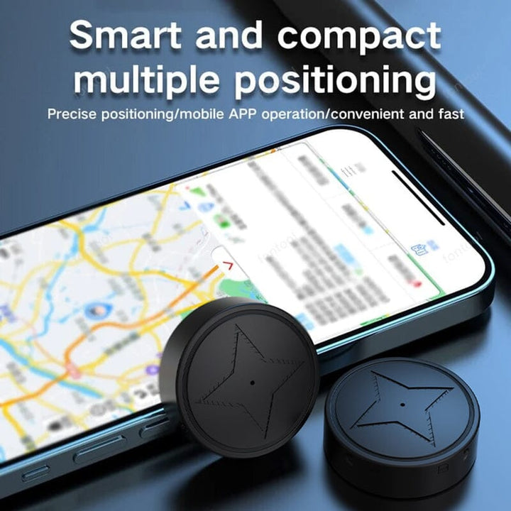 Magnetisk GPS Tracker med Realtidssporing og Lydoptagelse