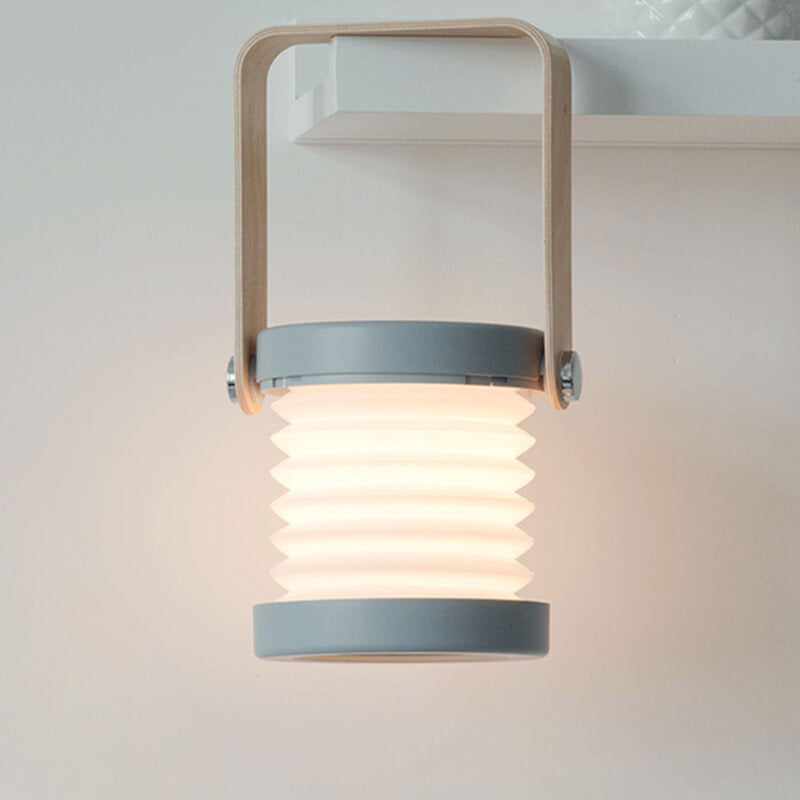 Foldbar Bærbar LED Bordlampe med Touchkontakt og 360° Rotation