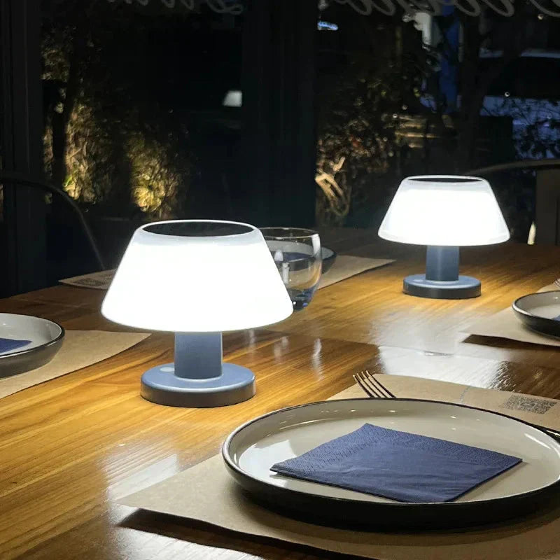 Genopladelig Trådløs LED Bordlampe med Justerbar Lysstyrke