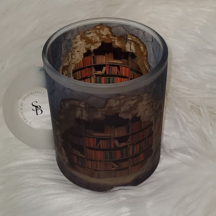 3D Keramisk Bibliotekskrus til Bogelskere