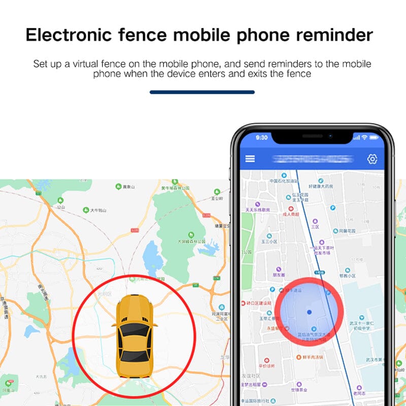Magnetisk GPS Tracker med Realtidssporing og Lydoptagelse