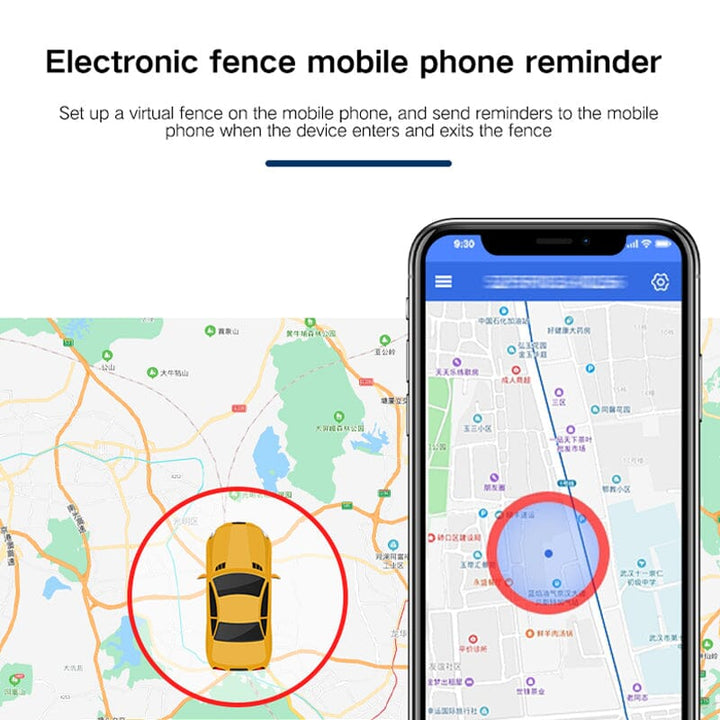 Magnetisk GPS Tracker med Realtidssporing og Lydoptagelse
